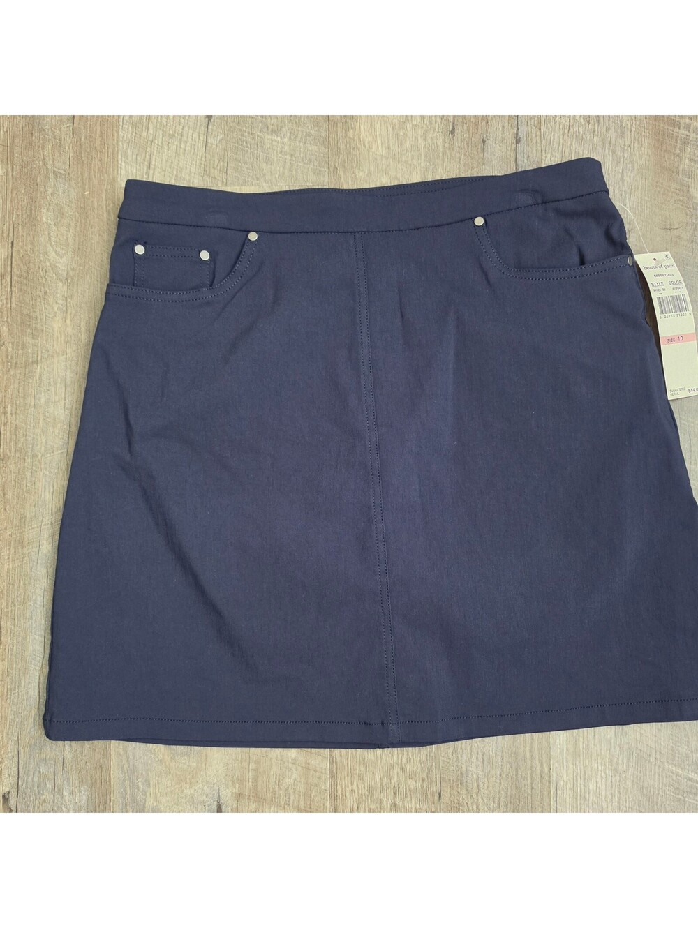 Hearts of Palm Navy Blue Skort Size 10 with Built-in Shorts